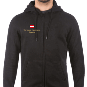 NM Zip-Hoodie personalized