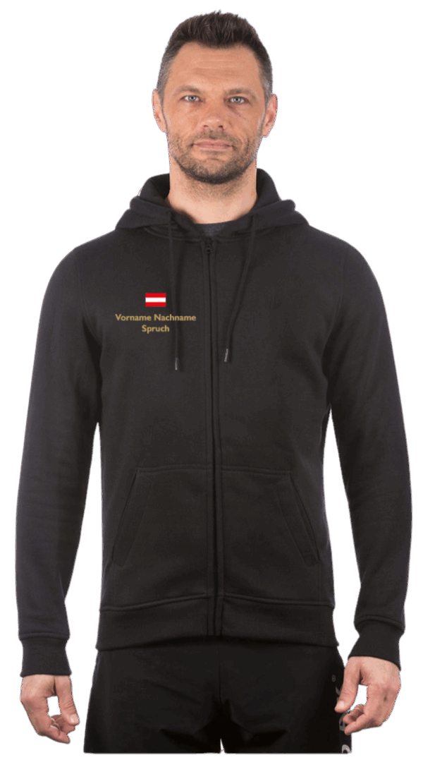 NM Zip-Hoodie personalized